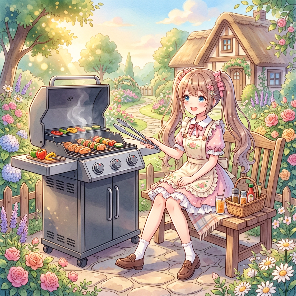 GMG智能烤炉户外庭院烹饪场景品牌展示